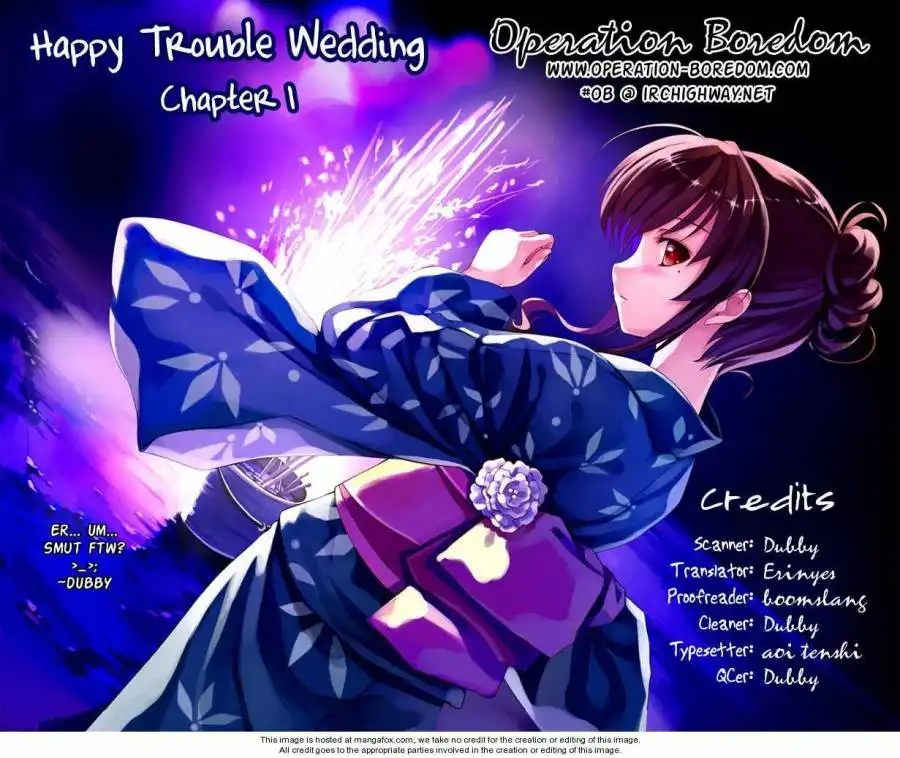 Happy Trouble Wedding Chapter 1 1